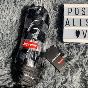 Supreme x Shedrain Umbrella Limited Edition Checkerboard print Transparent